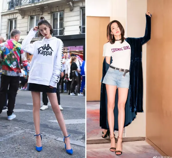 中国女明星里谁的腿特别好看