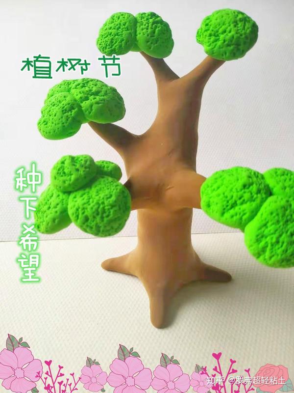 【植树节】罗弗超轻粘土:种下一棵树,绿化环境,喊你一