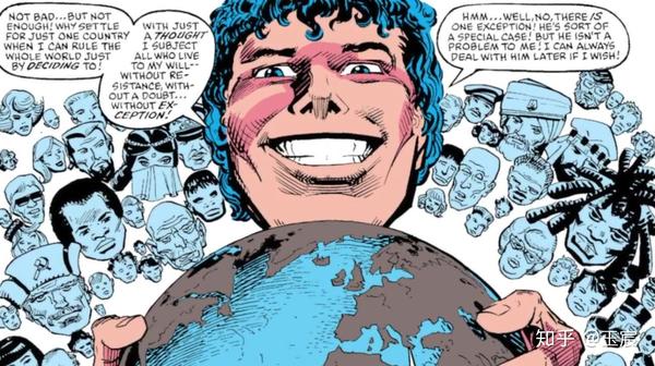 超越者是漫威漫画中实力最强的角色之一,他的能力就是心想事成,可以说