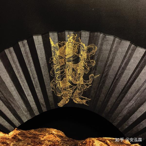 手绘折扇扇面扇子