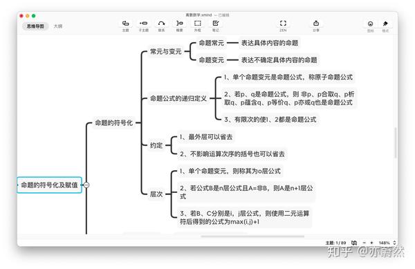 离散数学思维导图