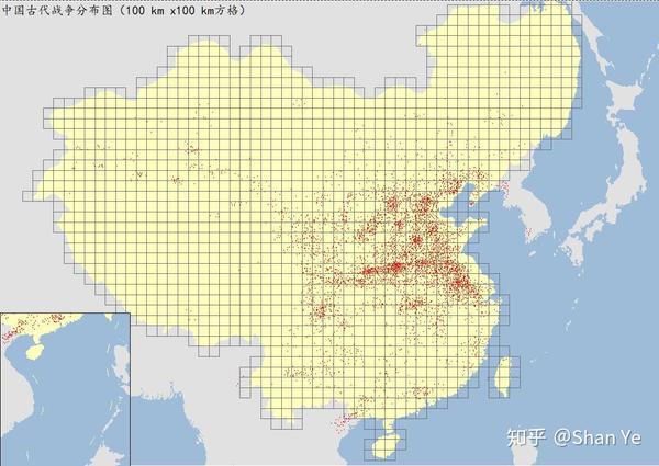 中国历史上发生有史料记载的战争最多的区域是哪里?