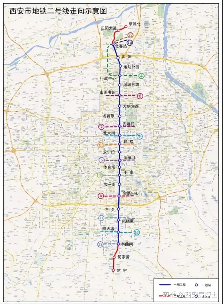 最新丨西安地铁四期规划启动111217号线或入选