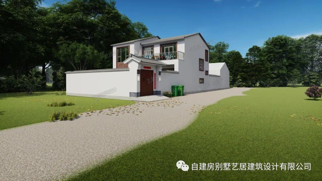 河北省任丘市二层民居