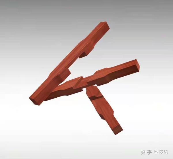 最简单的直榫,一头一眼插合即可,而再复杂一些,可以造出一排榫头和