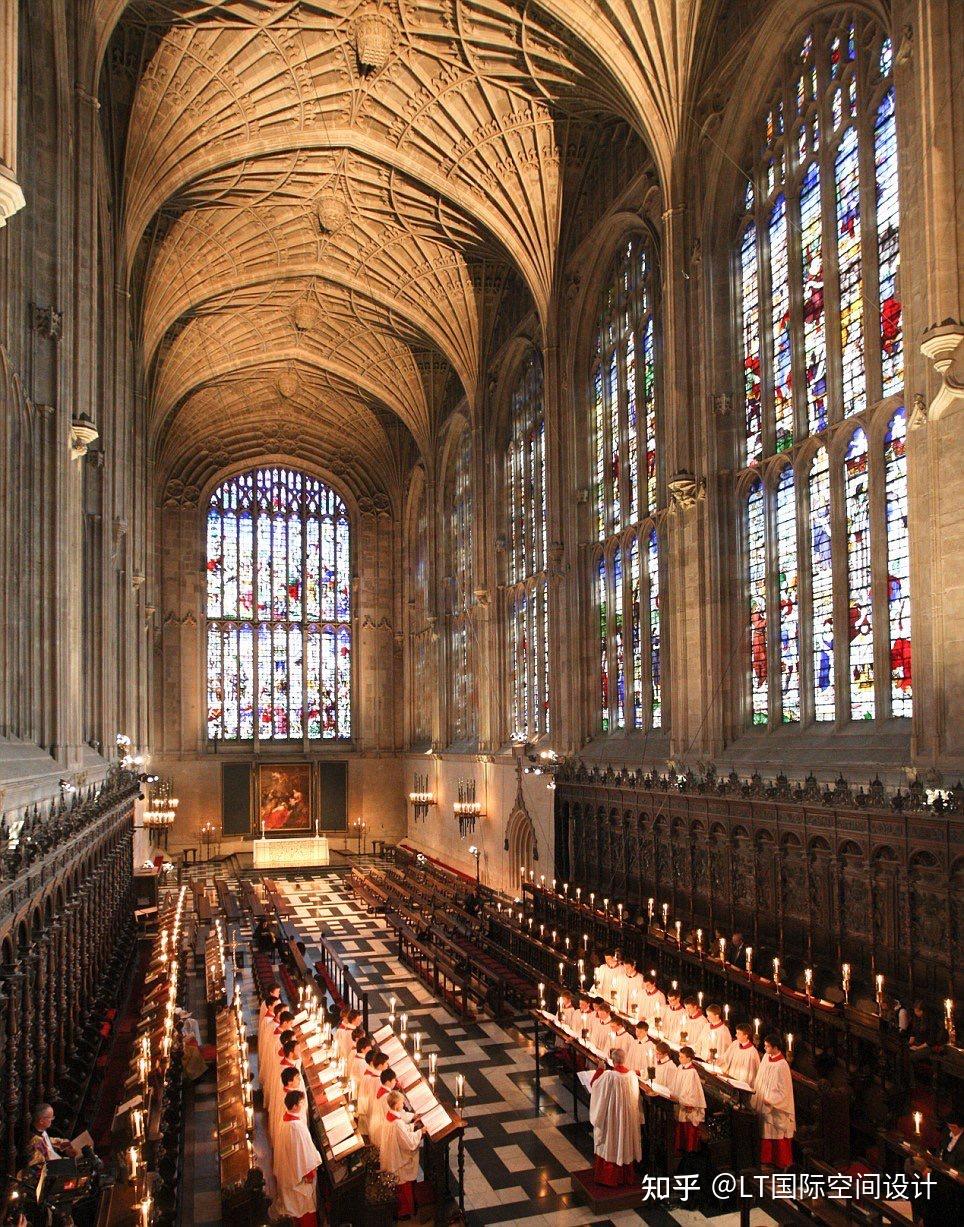 英国剑桥大学国王学院的礼拜堂