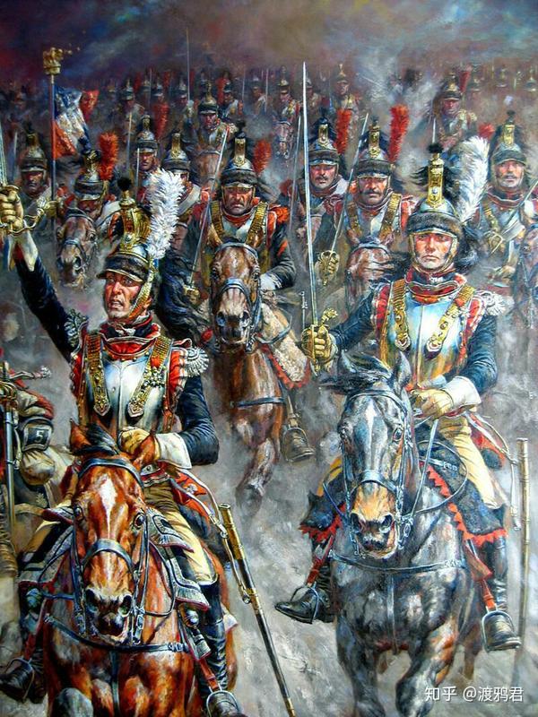 法兰西帝国19世纪最著名的象征之一,胸甲骑兵