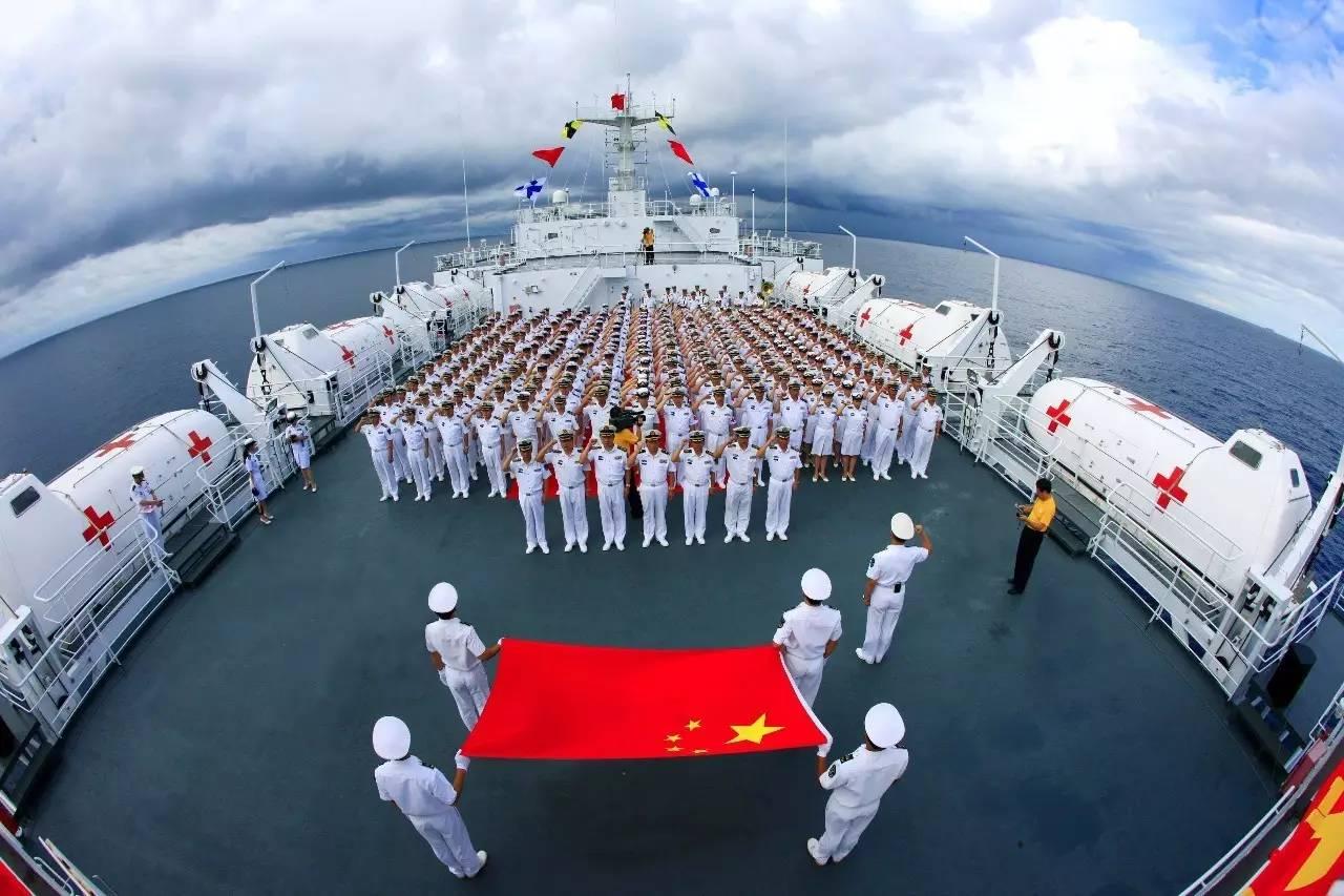 2021年中国海军主力舰全家福