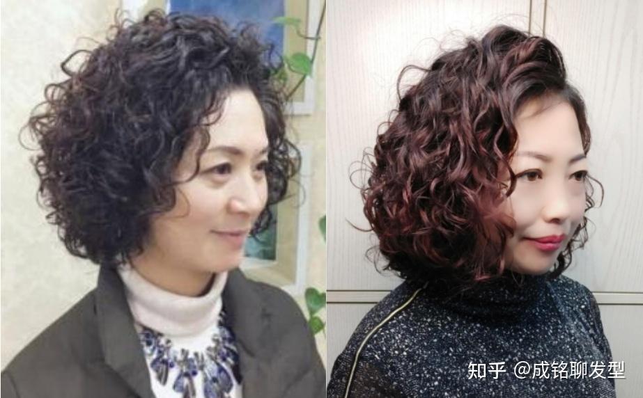 为什么老人都喜欢短卷发?因为短发干练好打理,显发量又时髦减龄