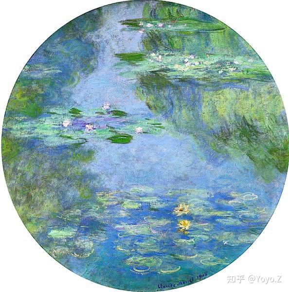 《睡莲》(water lilies),弗农博物馆(museum of vernon)