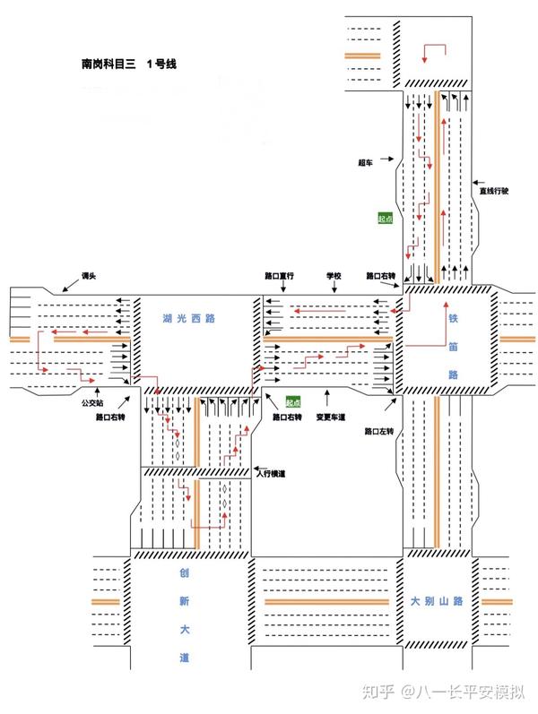 合肥长安和八一考场科目三考试攻略