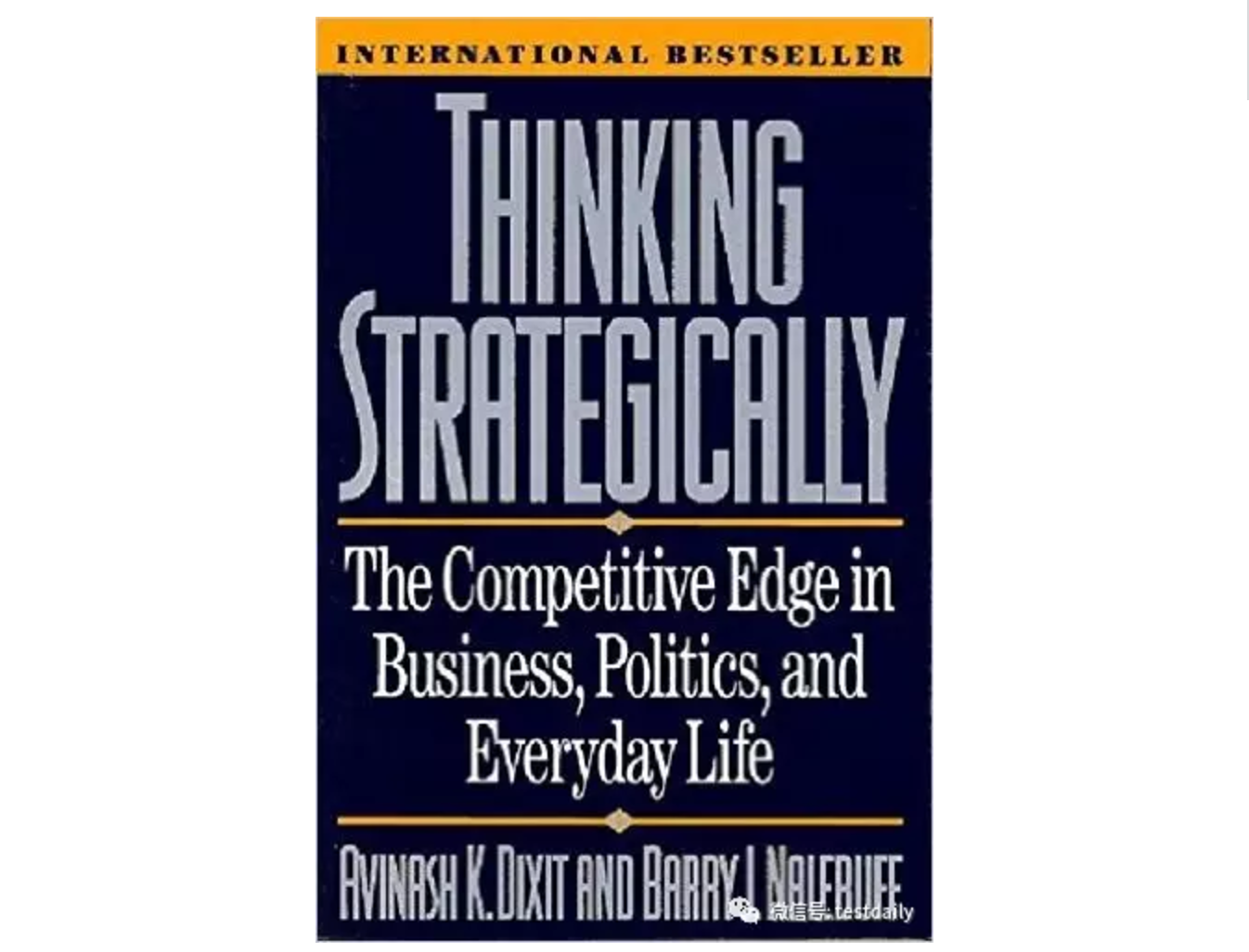 thinking strategically: the competitive edge in business