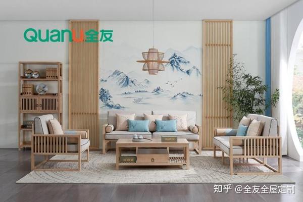 2021年新中式沙发,新中式高档沙发图片 推荐家具2:全友新中式805616沙发