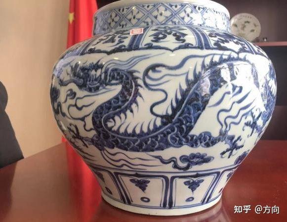 四川新世界拍卖集团有限公司精品赏析-元青花龙纹大罐