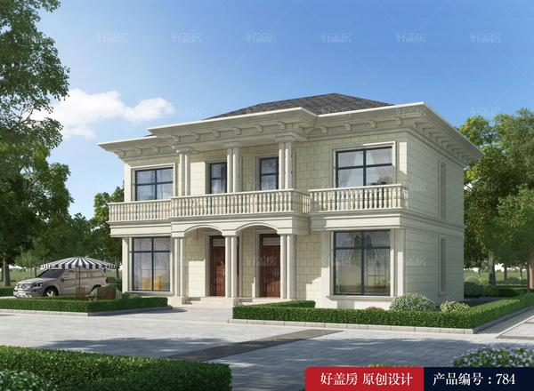 兄弟两层双拼自建别墅