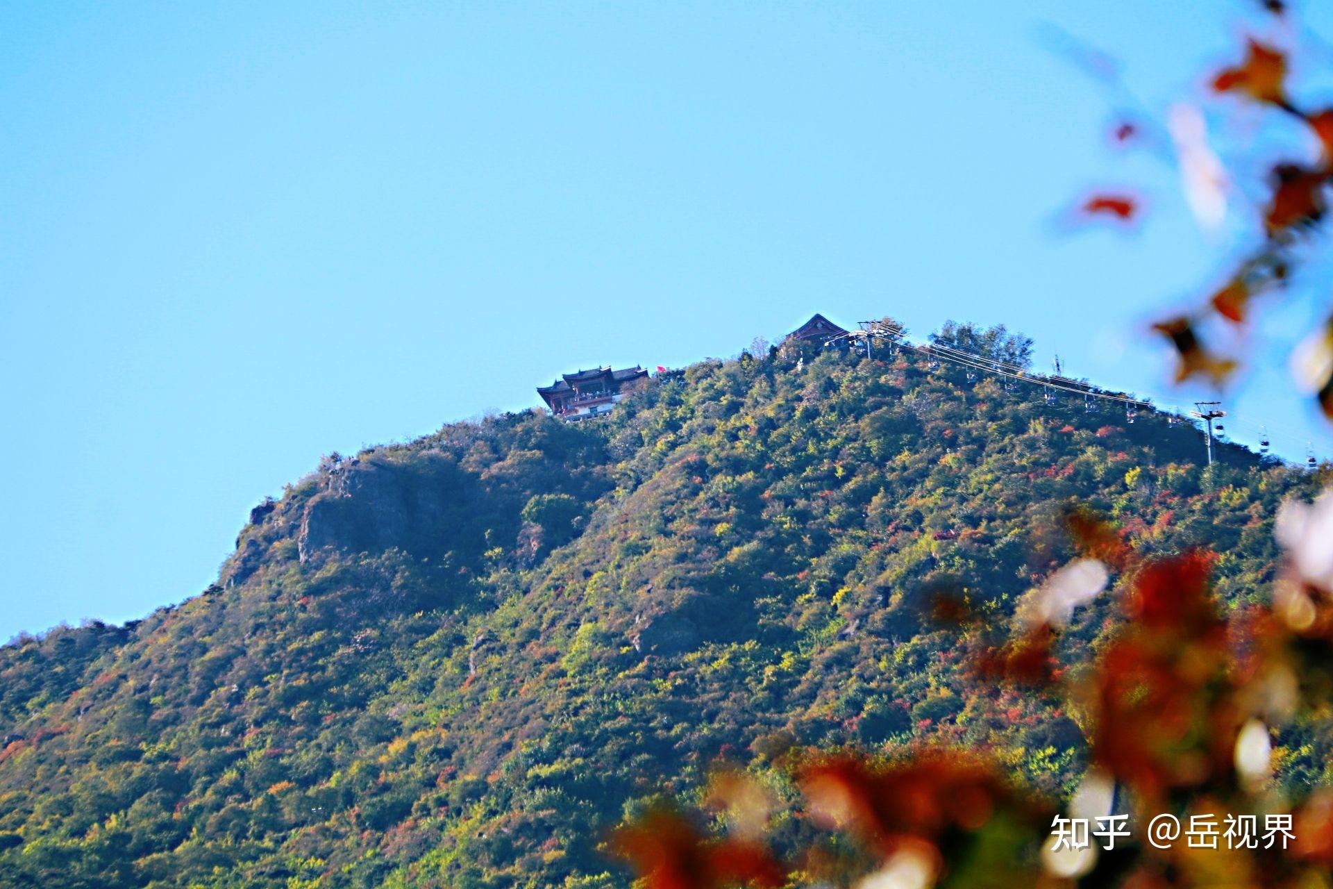 北京香山公园香炉峰