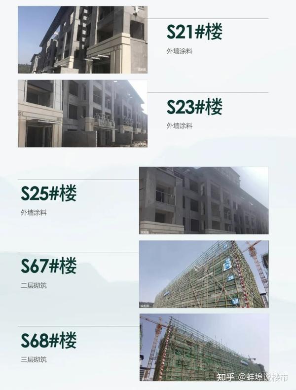 蚌埠阳光城麓山悦2021年4月最新工程进度播报