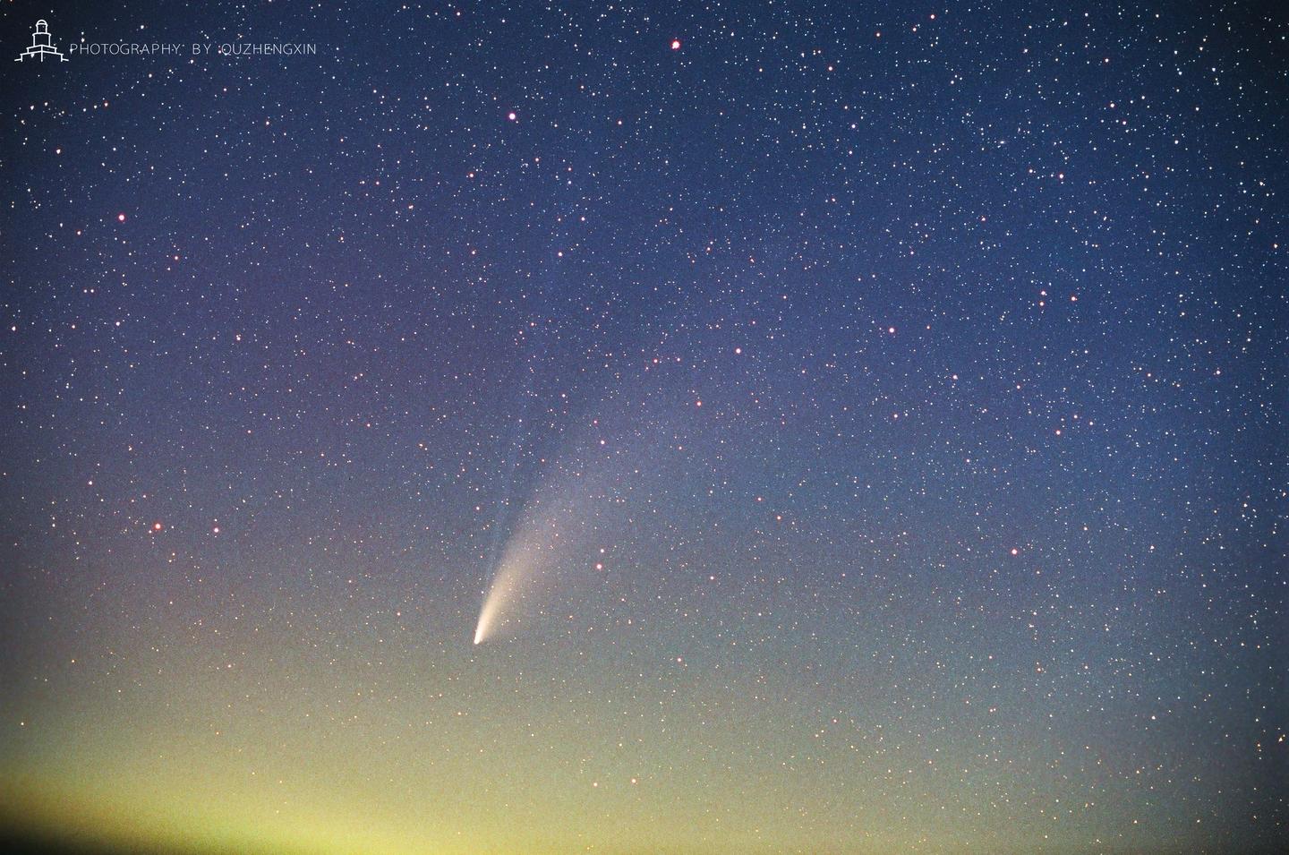 首发于背景 自从1997年,传奇的海尔-波普彗星光临夜空之后,北半球就