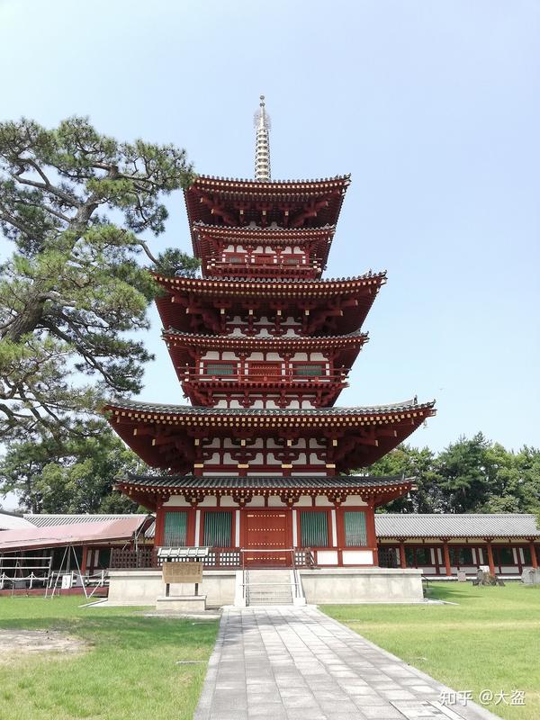 日本佛教法相宗大本山药师寺城市印象