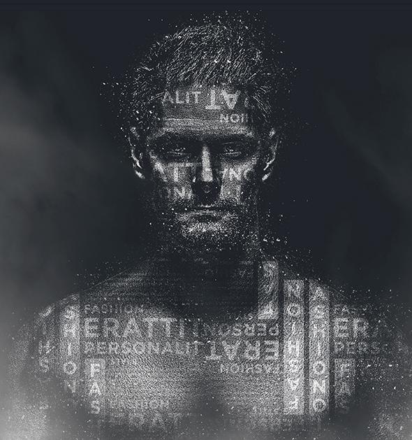 黑客帝国数字雨代码艺术人物效果