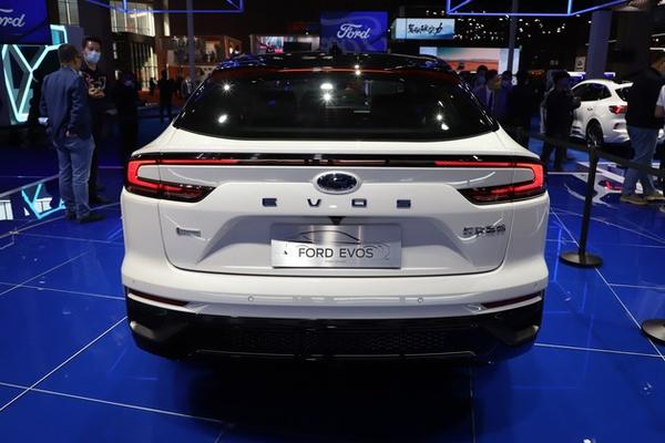 2021福特evos图片,2021福特evos 2021上海车展实拍:福特evos 主打跨界风