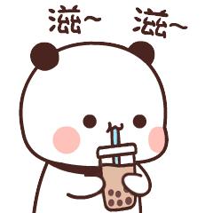 表情包小熊猫一二和布布