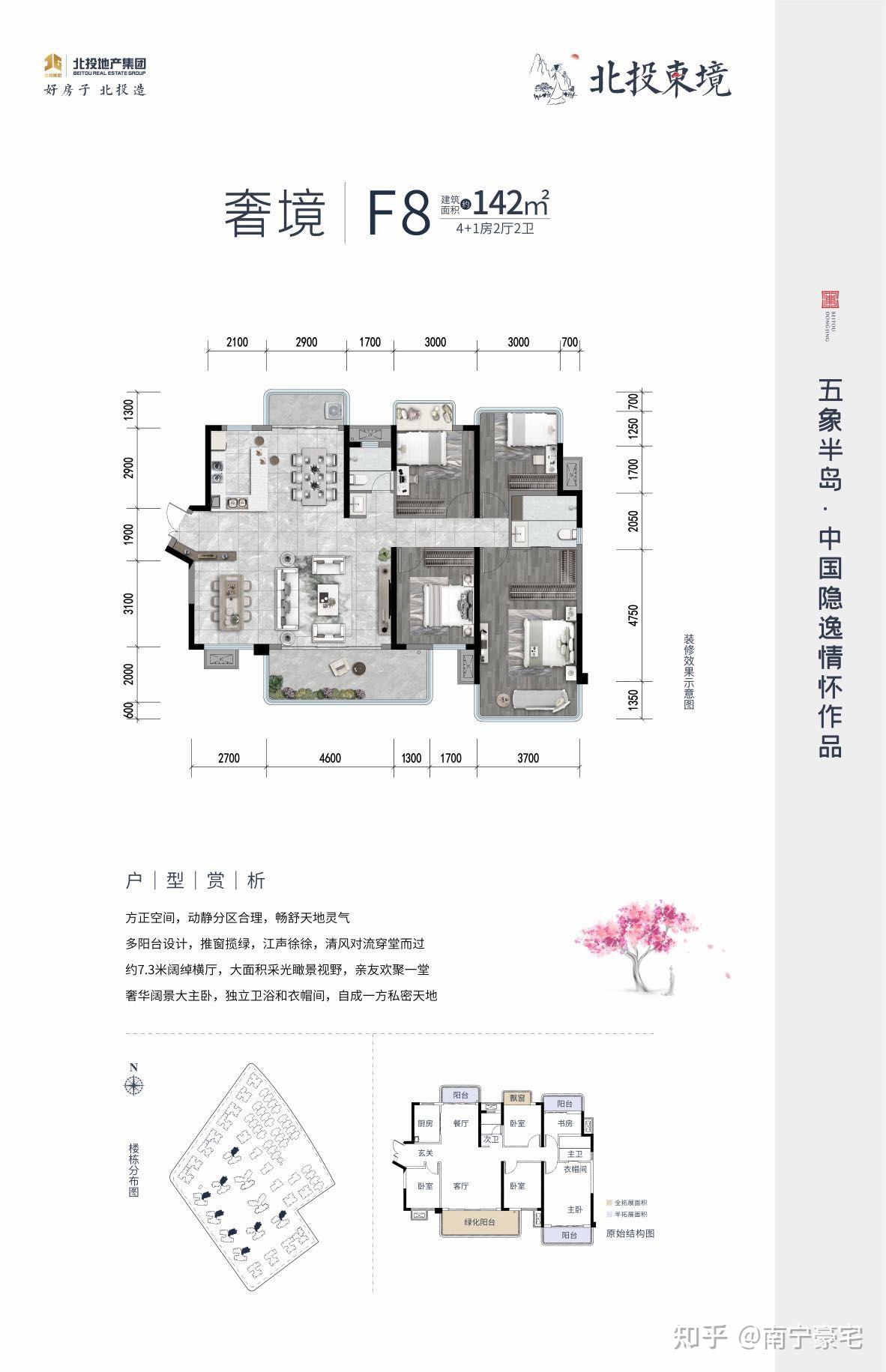 南宁五象北投东境一线江景房合院为什么那么便宜啊