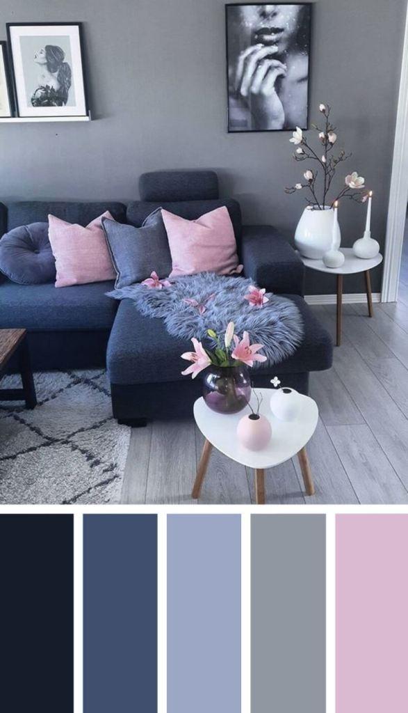 客厅配色不单调,11款客厅配色方案给你灵感!