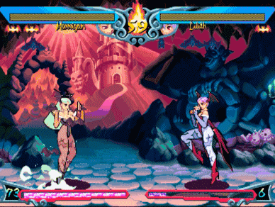经典格斗游戏《恶魔战士》新手上路,女妖莫莉卡全姿势