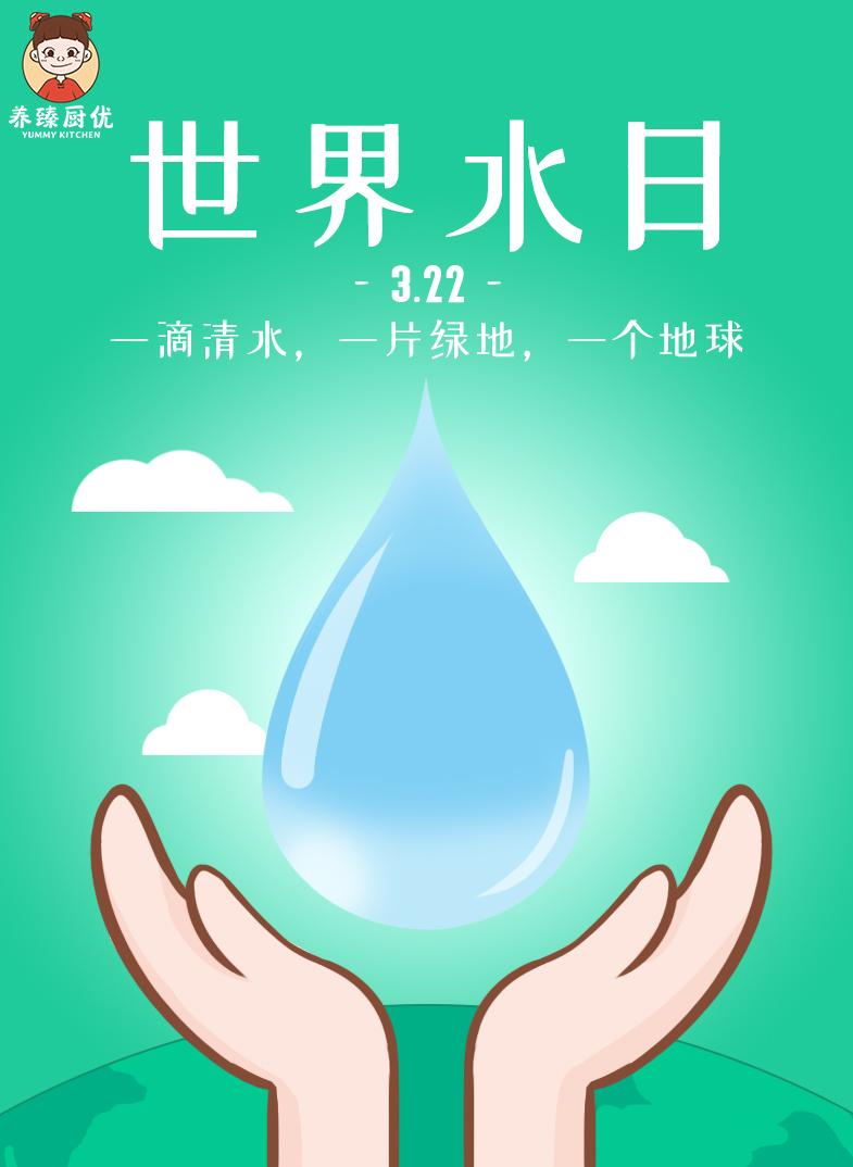 322世界水日一滴清水一片绿地一个地球