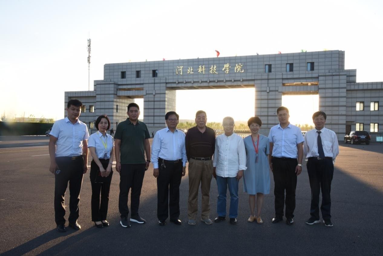 闫春来会长到河北科技学院曹妃甸校区视察