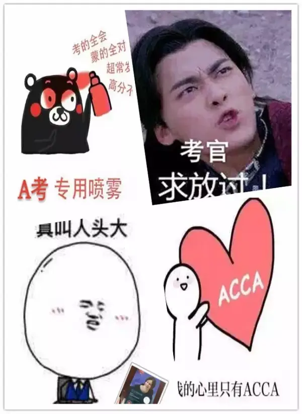 用了这批表情包6月a考稳了