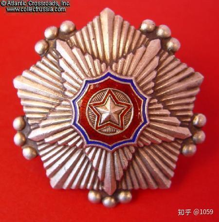朝鲜政府授予志愿军的勋章奖章