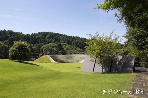 合一设计教育前泽花园白花亭和露天剧场