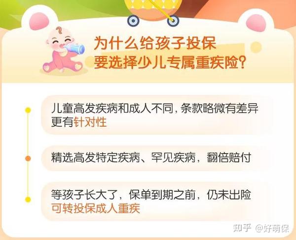 孩子重疾险多大买划算知道你要的并不是越早越好附儿童高发重疾详细