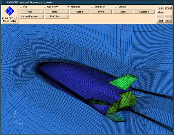 ansys fluent meshing在飞行器外气动分析中有哪些应用?
