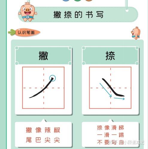 (课程里笔画结构的拆解)2,1v1视频辅导,精准批改进步快在简小知的课程
