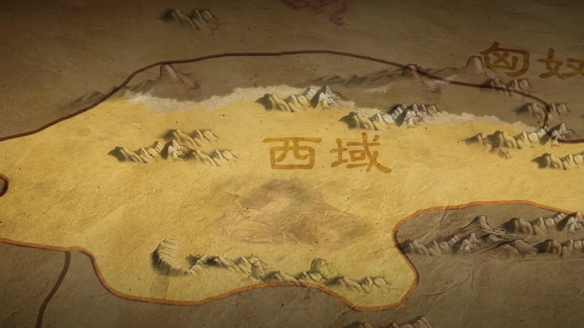 张骞出塞中国人最早的西行丝绸之路河西走廊第23集