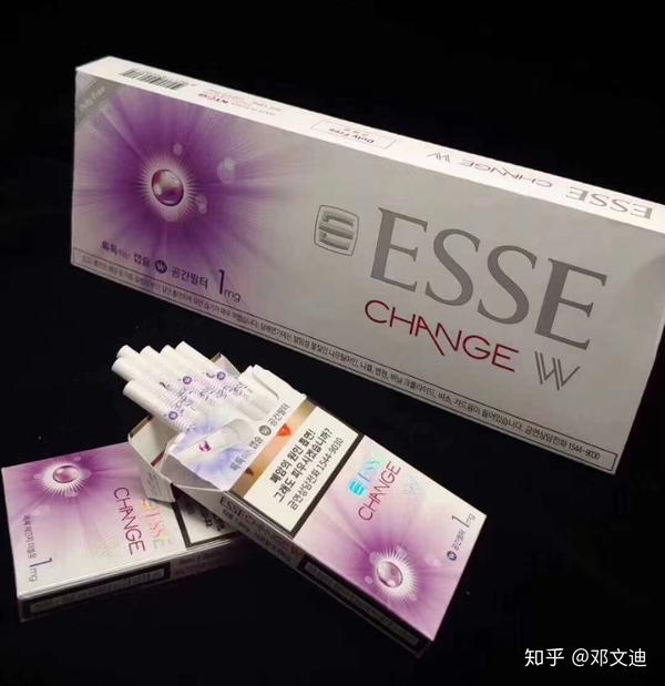 韩免爱喜葡萄爆珠  esse 焦油量:1mg 淡淡的葡萄味带着薄荷的清爽,中
