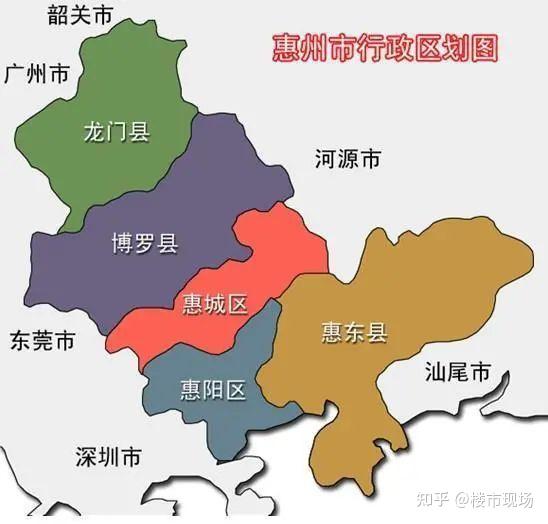 惠州四大神兽惠阳vs大亚湾vs仲恺vs惠城买哪里好