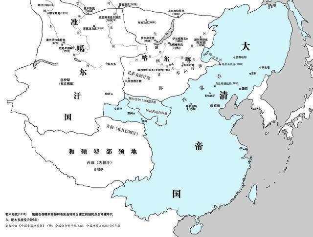明末清初,蒙古人主要分为三大部,分别为漠南蒙古(内蒙古,漠北蒙古(又