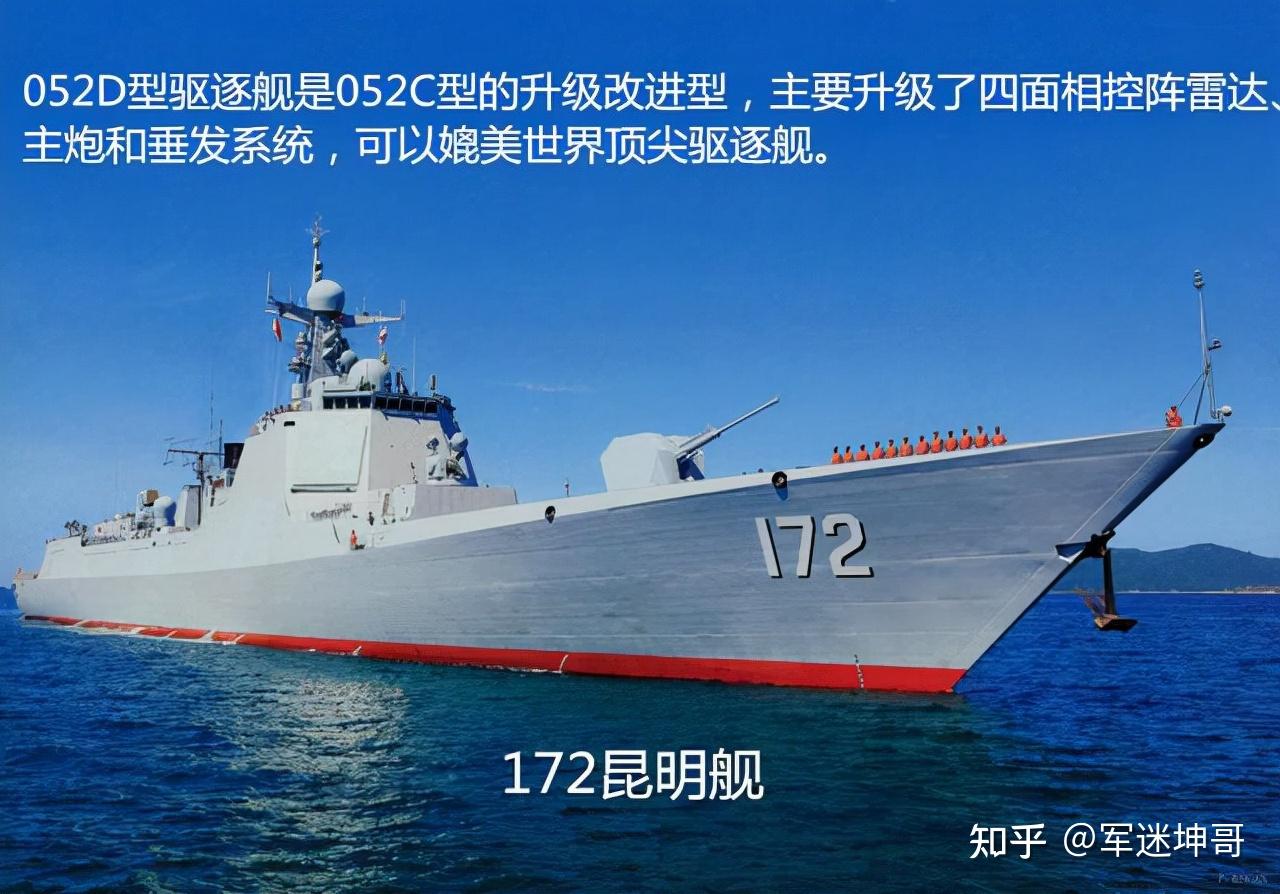 052c,052d驱逐舰追上了世界强国的脚步