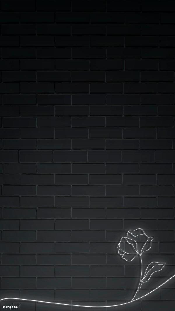极简主义-黑色主题-手机高清壁纸-无水印
