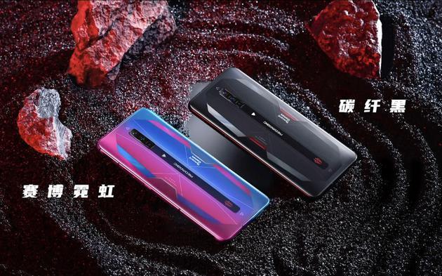红魔6pro为玄铁黑和冰刃