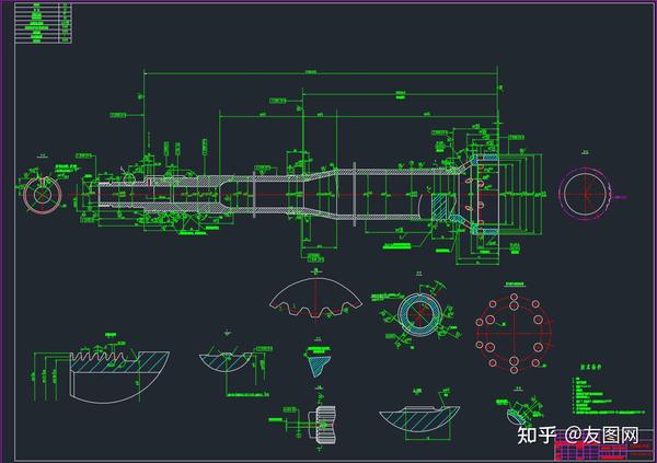 航空发动机涡轮转自内轴及其夹具的设计(论文 cad图纸