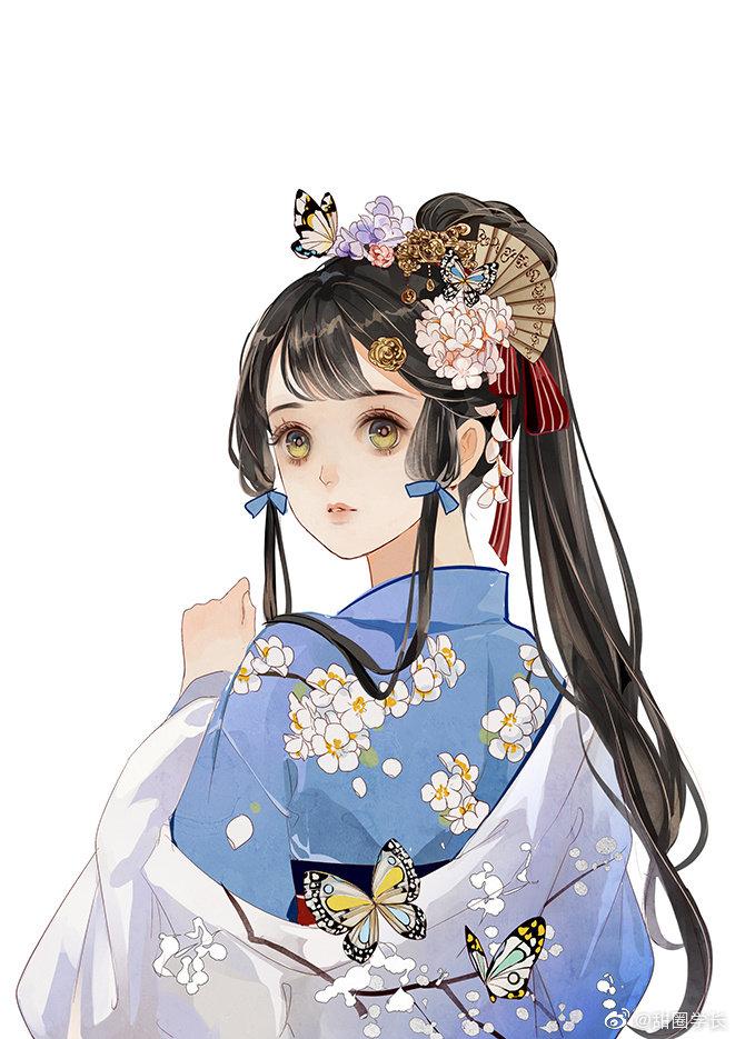 有没有漫画风的美女壁纸