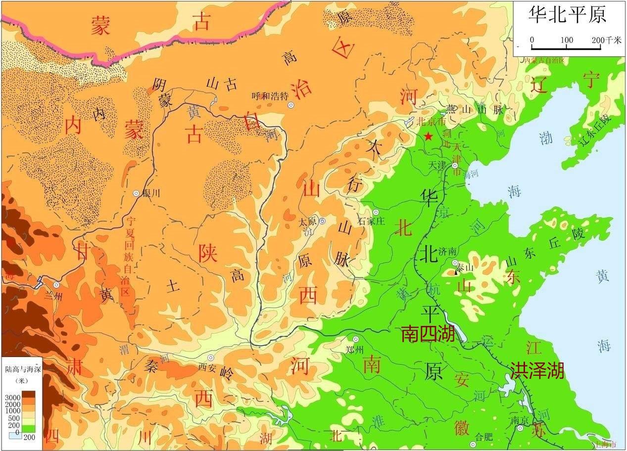 在我国第二大平原华北平原中最大的淡水湖泊是哪一个