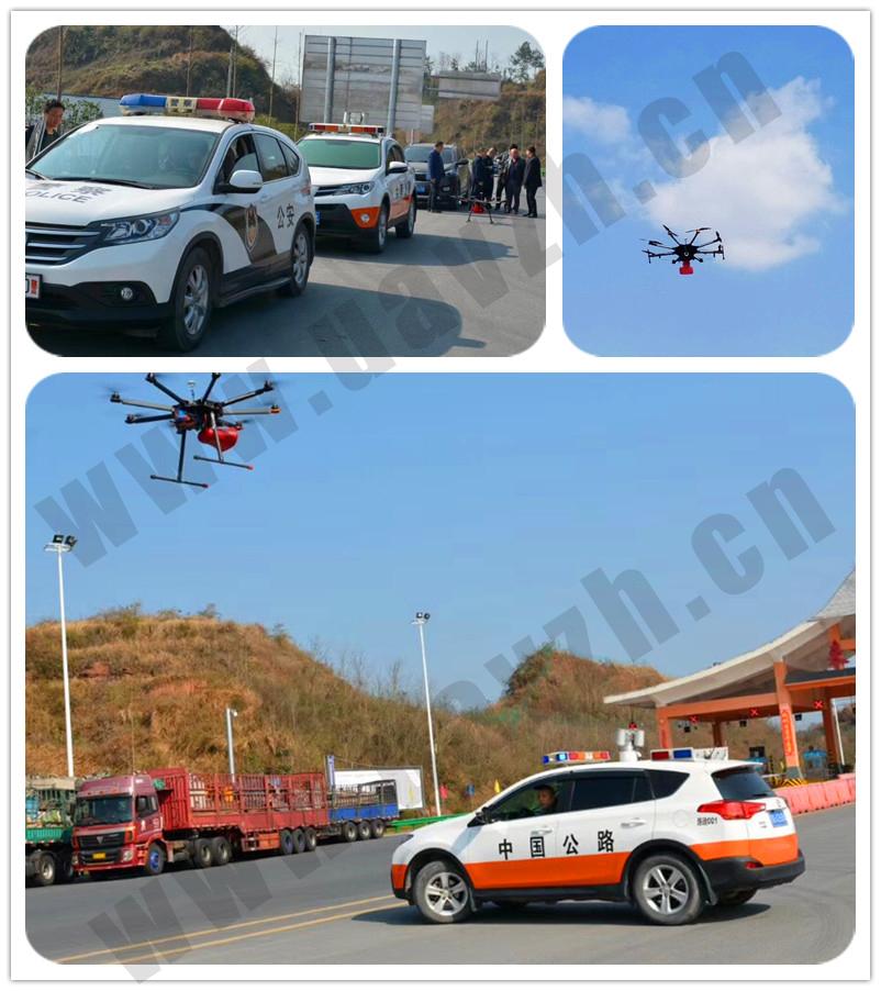 警用安防无人机在高速,城市道路上的监控应用