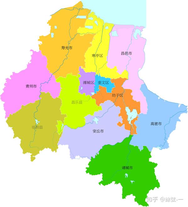 潍坊市县级行政区划