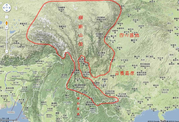 四川凉山彝族自治州地图图片